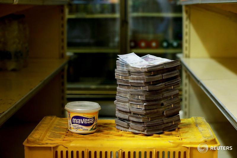 Un pote de medio kilo de margarina, 3 millones de bolívares