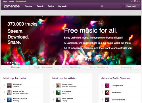 20 sitios para bajar música con licencia Creative Commons 20 sitios para bajar música con licencia Creative Commons