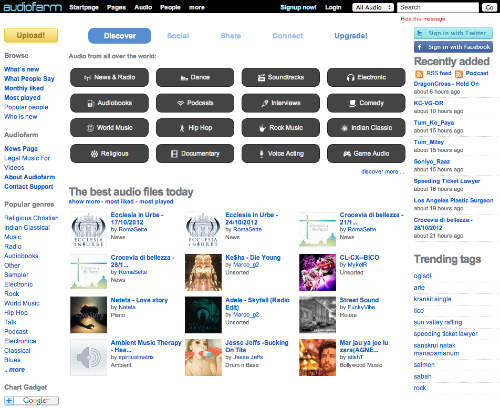 20 sitios para bajar música con licencia Creative Commons 20 sitios para bajar música con licencia Creative Commons