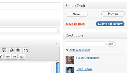 Control editorial en WordPress Control editorial en WordPress