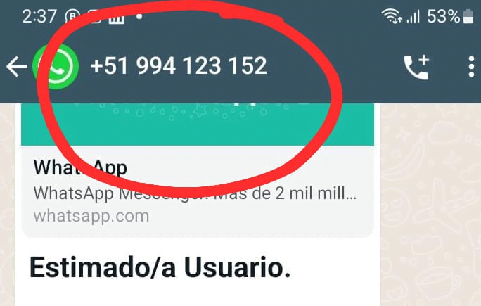 Conozca los Fraudes más comunes con WhatsApp 5 Conozca los Fraudes más comunes con WhatsApp 3