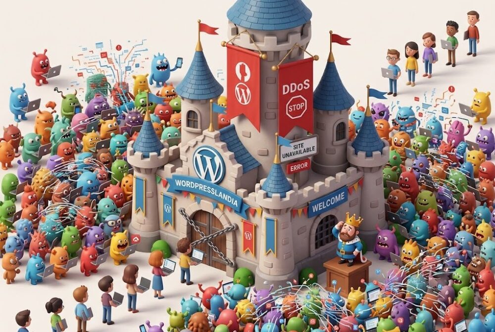 Ataque DDoS que afecta todas las versiones de WordPress 1