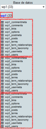 Instalar varios WordPress en la misma base de datos