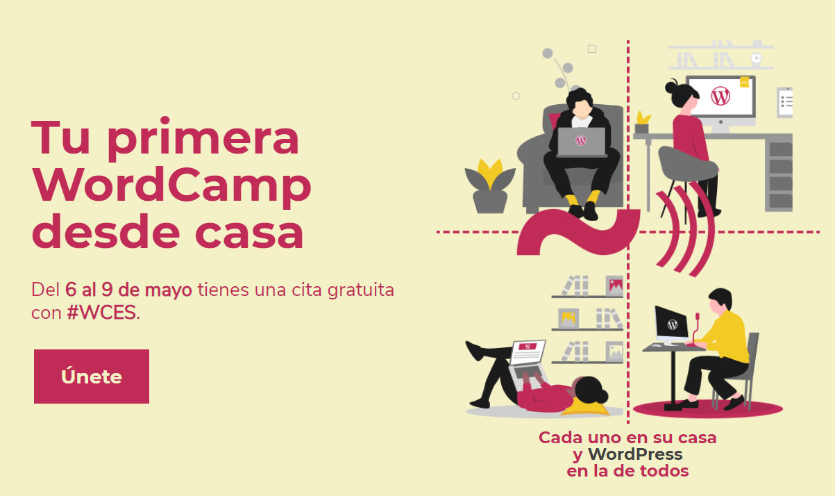 Tu primera WordCamp desde casa