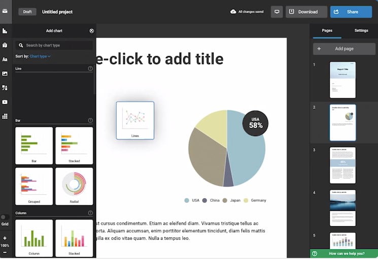 6 herramientas para crear Infografías 1 infogram