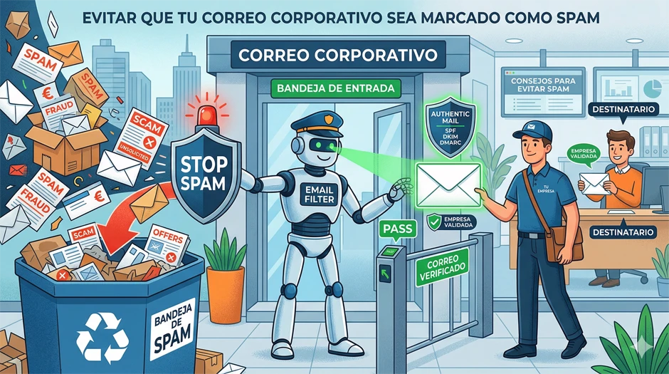 Registros SPF: Evitar que tu Correos Corporativo sea marcado como SPAM 1