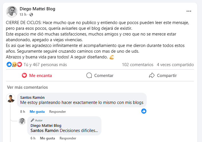 La muerte de los blogs 1