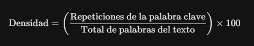 Densidad de Palabras Clave: Guía honesta sobre qué es y cómo calcularla 1
